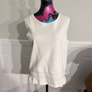 Croft & Barrow Classic White Tank Top